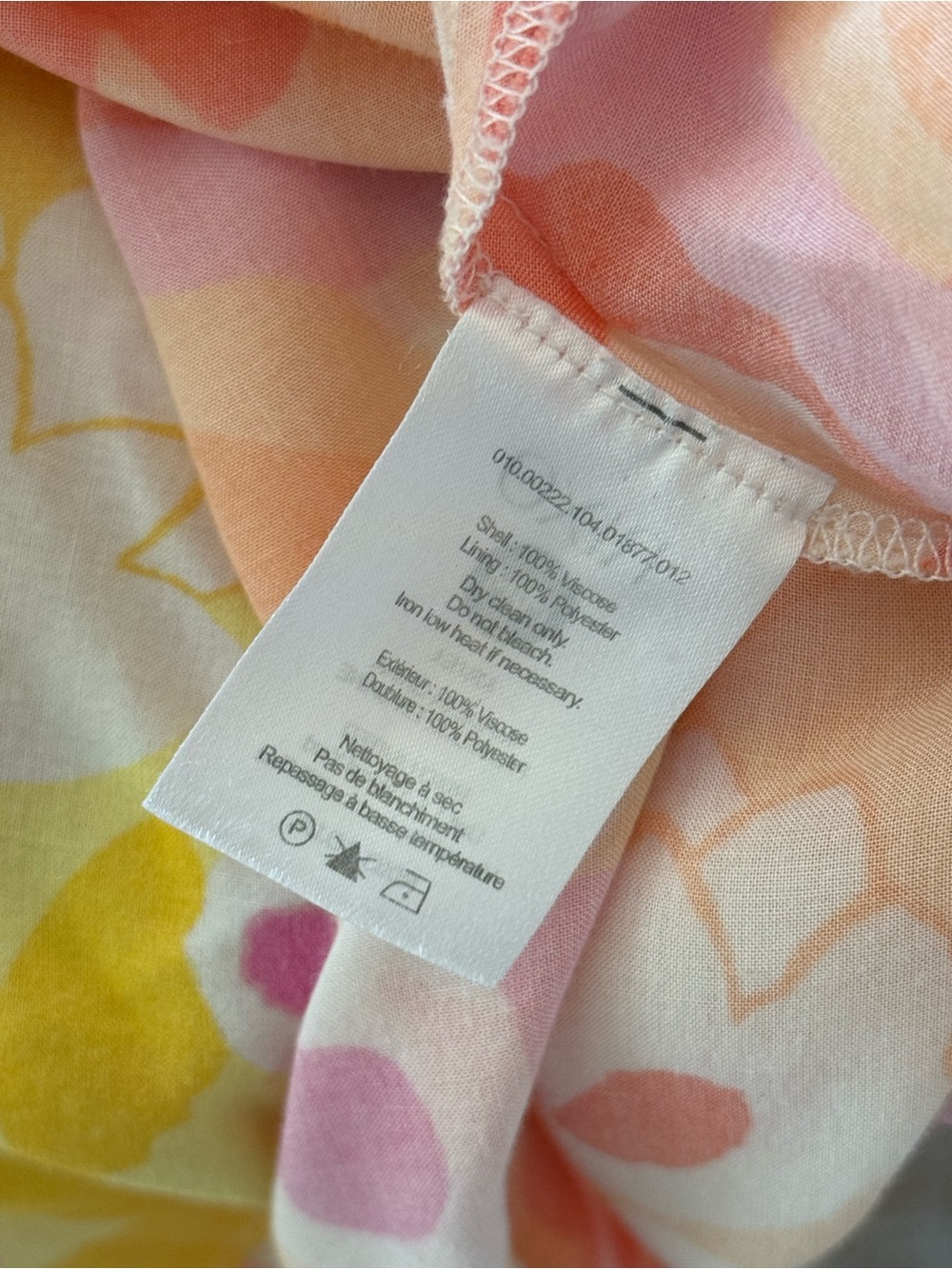RIXO Ariel Floral Draped Midi Dress M - Picture 12 of 12